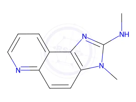 Chemical structure of 3-Methyl-2-methylaminoimidazo[4,5-F]quinoline