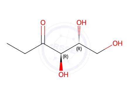 Chemical structure of 1-Deoxy-D-ribulose