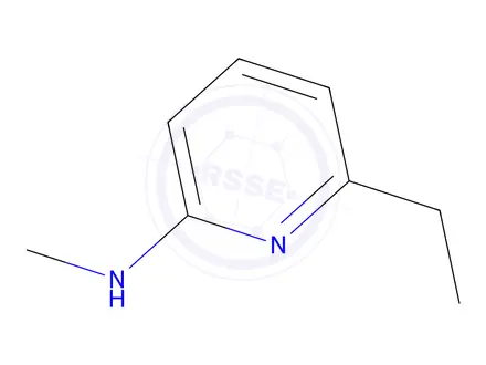 Chemical structure of 6-Ethyl-N-methylpyridin-2-amine