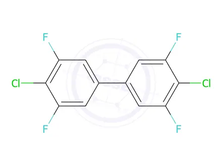 Chemical structure of 2-Chloro-5-(4-Chloro-3,5-Difluorophenyl)-1,3-Difluorobenzene