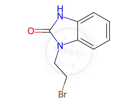Chemical structure of 1-(2-Bromoethyl)-1,3-dihydro-2H-benzo[d]imidazol-2-one