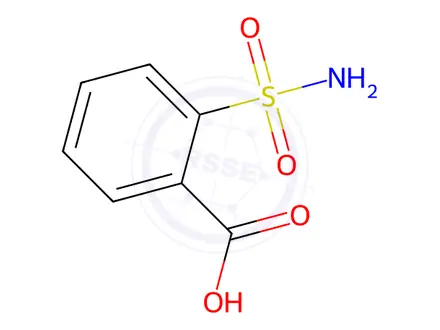 Chemical structure of 2-Sulfamoylbenzoic acid