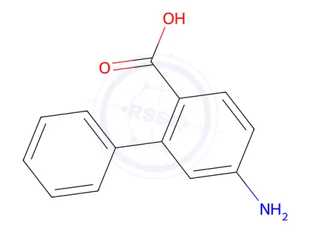 Chemical structure of 5-Amino-[1,1'-biphenyl]-2-carboxylic acid