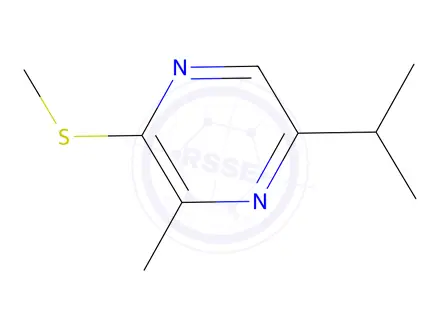 Chemical structure of 5-Isopropyl-3-methyl-2-(methylthio)pyrazine