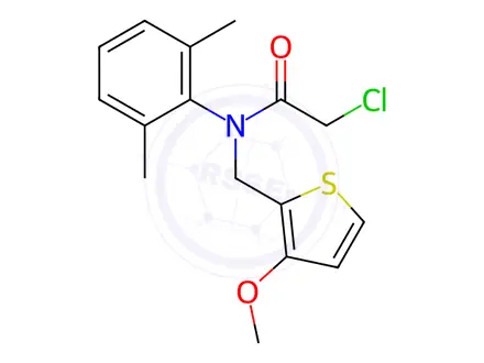Chemical structure of Thenylchlor