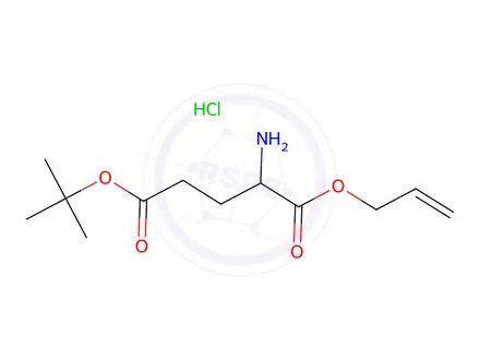Chemical structure of H-Glu(OtBu)-allyl ester · HCl
