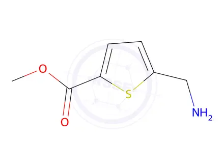 Chemical structure of methyl 5-(aminomethyl)thiophene-2-carboxylate hydrochloride