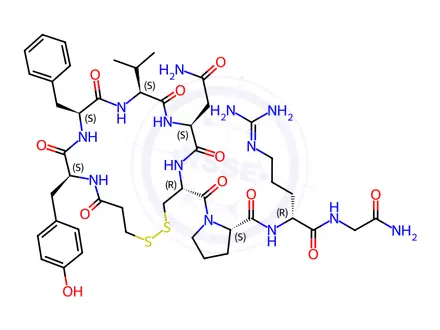 Chemical structure of Oxytocin Impurity 44