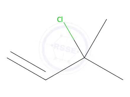 Chemical structure of 3-Methyl-3-chloro-1-butene