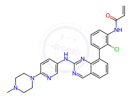 Chemical structure of Olafertinib Impurity 311