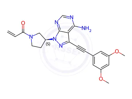 Chemical structure of Futibatinib