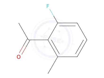 Chemical structure of 2'-Fluoro-6'-methylacetophenone