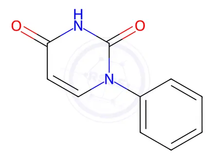 Chemical structure of Uracil Impurity 130