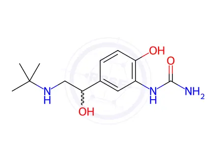 Chemical structure of Carbuterol