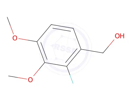 Chemical structure of (2-Fluoro-3,4-dimethoxyphenyl)methanol