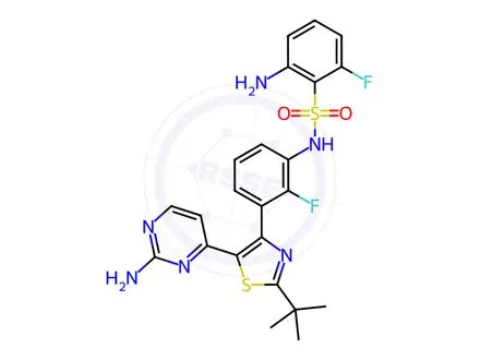Chemical structure of Dabrafenib Impurity 1