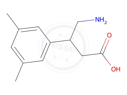 Chemical structure of 4-Amino-3-(3,5-dimethylphenyl)butanoic acid