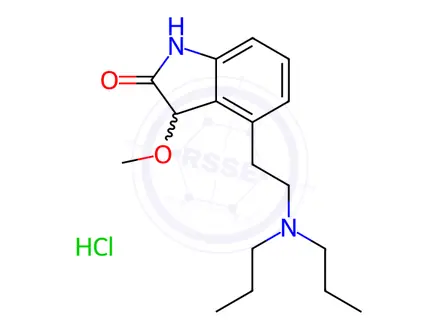 Chemical structure of 3-Methoxy ropinirole hydrochloride