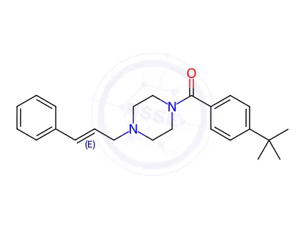Chemical structure of (4-(Tert-butyl)phenyl)(4-cinnamylpiperazin-1-yl)methanone