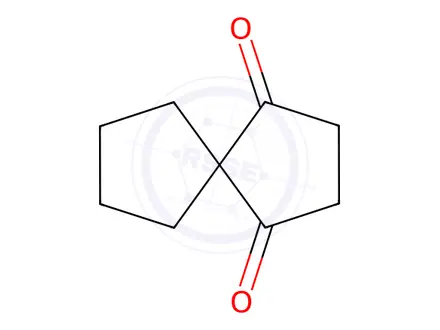 Chemical structure of Spiro[4.4]nonane-1,4-dione