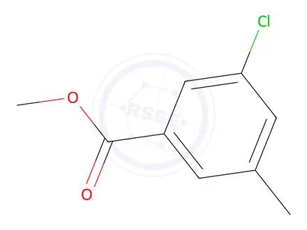 Chemical structure of 3-Chloro-5-methyl-benzoic acid methyl ester