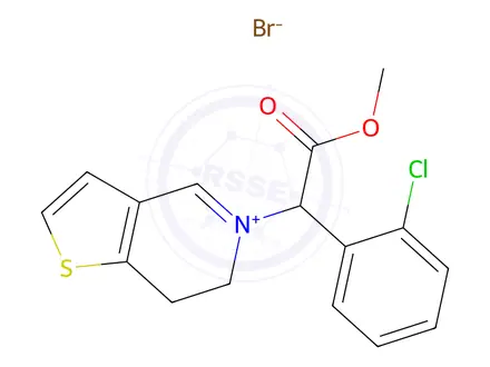 Chemical structure of Clopidogrel Impurity 2