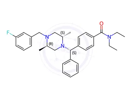 Chemical structure of AZD 2327 Impurity 33