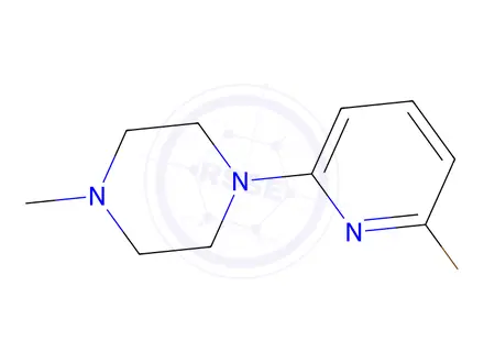 Chemical structure of 1-(6-Bromopyridin-2-yl)-4-methylpiperazine