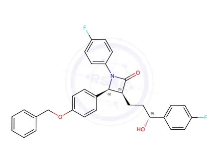 Chemical structure of Ezetimibe Impurity 80
