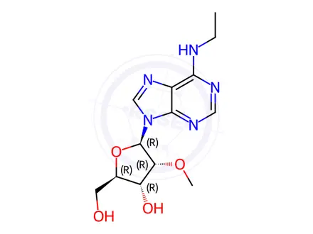 Chemical structure of N6-Ethyl-2’-O-methyladenosine