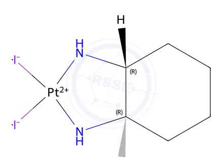 Chemical structure of Oxaliplatin Impurity F