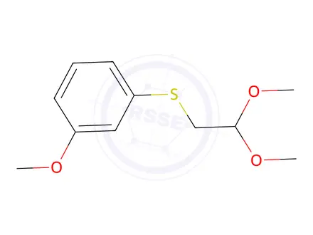 Chemical structure of (2,2-Dimethoxyethyl)(3-methoxyphenyl)sulfane