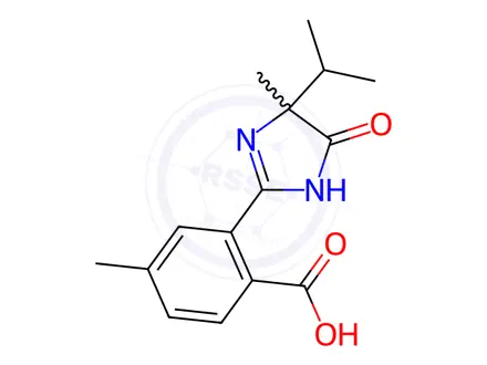 Chemical structure of Imazamethabenz