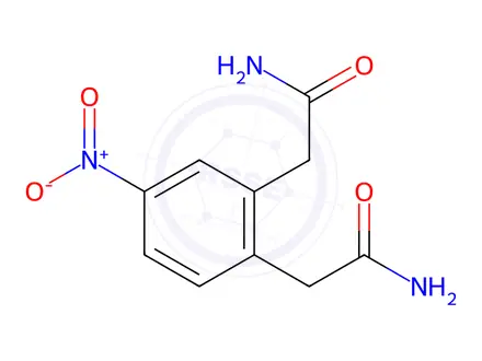 Chemical structure of N,N'-(4-Nitro-1,2-phenylene)bisacetamide