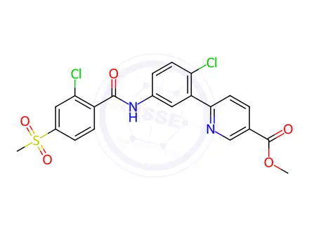 Chemical structure of Vismodegib Impurity 196