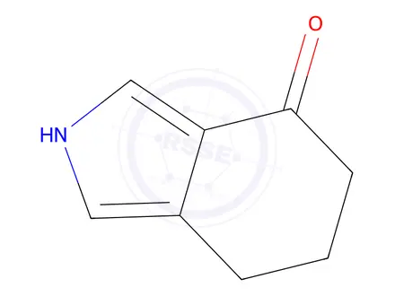 Chemical structure of 2,5,6,7-Tetrahydro-isoindol-4-one