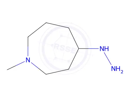 Chemical structure of 4-Hydrazinyl-1-methylazepane