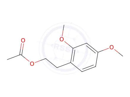 Chemical structure of 2,4-Dimethoxyphenethyl acetate