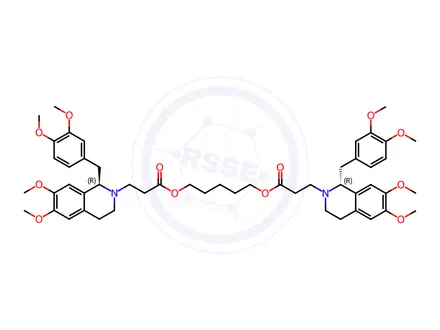 Chemical structure of Atracurium Impurity R