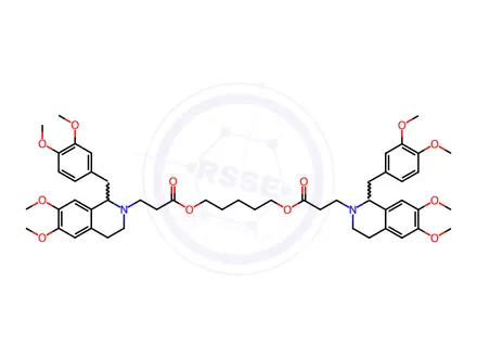 Chemical structure of Atracurium Besylate EP Impurity B