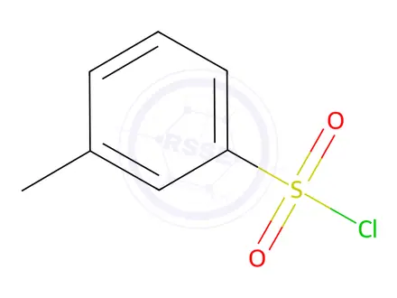 Chemical structure of 3-Toluenesulfonyl chloride