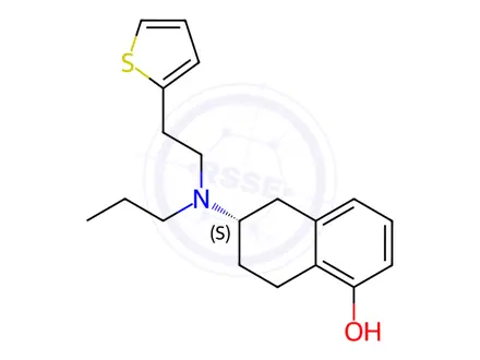 Chemical structure of Rotigotine