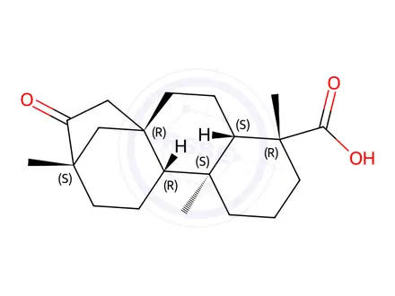 Chemical structure of isosteviol