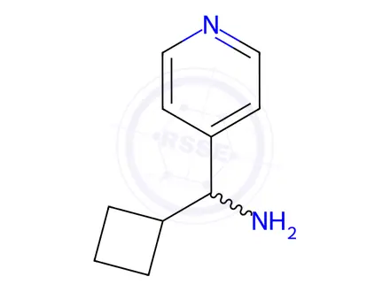 Chemical structure of CYCLOBUTYL(PYRIDIN-4-YL)METHANAMINE DIHYDROCHLORIDE