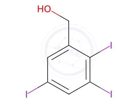 Chemical structure of (2,3,5-triiodophenyl)methanol