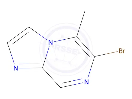 Chemical structure of 6-Bromo-5-Methylimidazo[1,2-A]Pyrazine