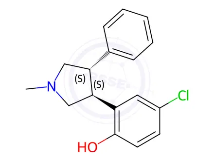 Chemical structure of Asenapine Maleate Impurity 17