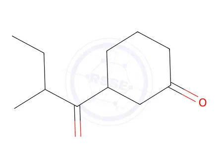 Chemical structure of 3-(2-Methylbutanoyl)cyclohexan-1-one