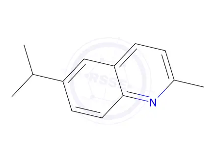 Chemical structure of 6-Isopropyl-2-methylquinoline