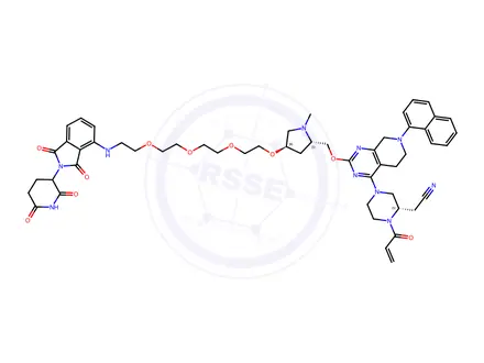 Chemical structure of PROTAC K-Ras Degrader-1